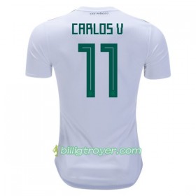 Billige Fotballdrakter Mexico Carlos V 11 VM 2018 Bortedraktsett
